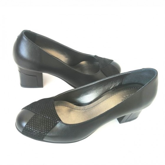 ⭐ Pantofi dama cu mic Zelinda-negri - 259,90 lei ⭐